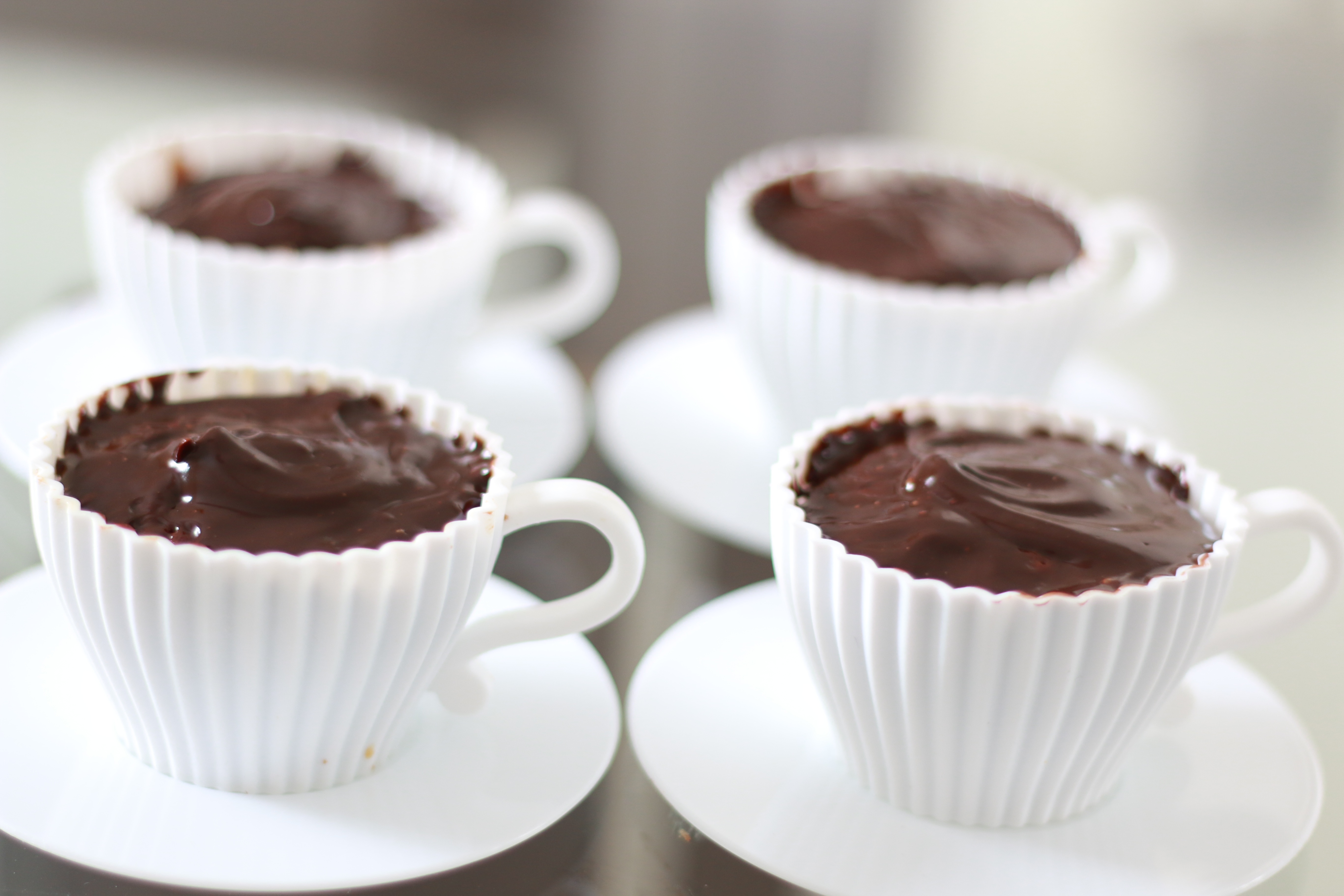 Chocolate Mousse with Almonds